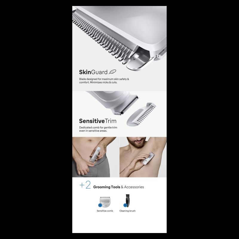 BG3500 Braun matu griešanas ierīce ķermenim