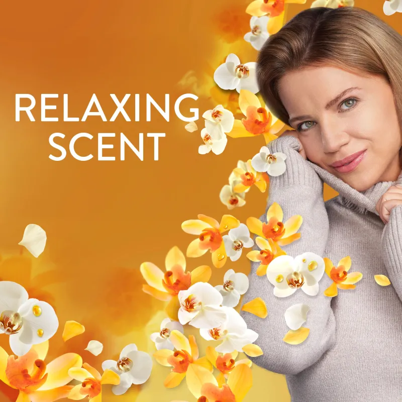 LENOR Veļas Mīkstinātājs Gold Orchid & Vanilla 2 x 1.239 L ,118 Mazgāšanas Reizēm,
