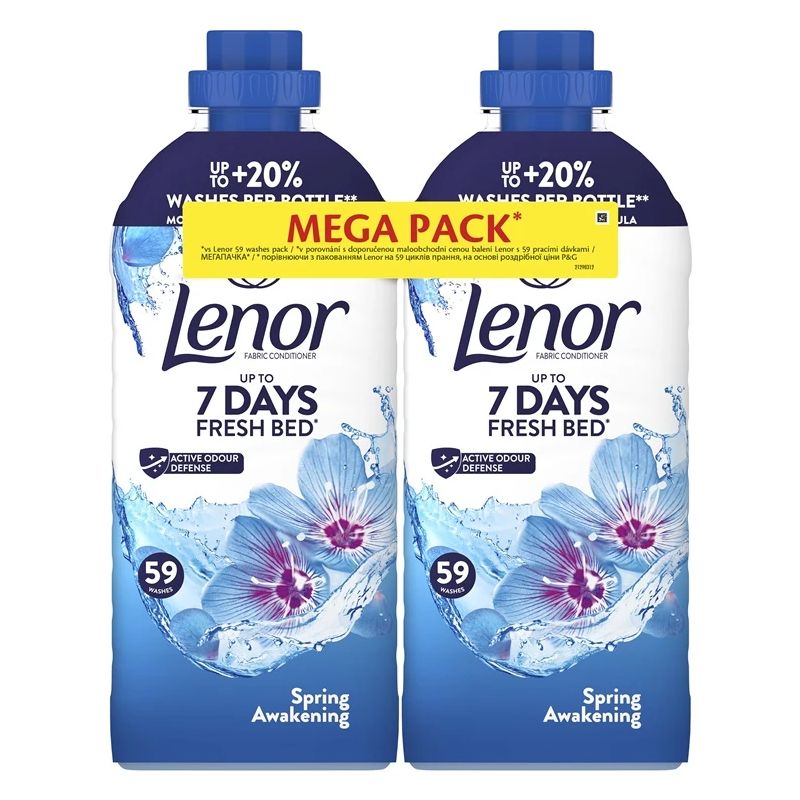 Auduma mīkstinātājs Lenor Spring Awakening. šķidrs. 2.478 l