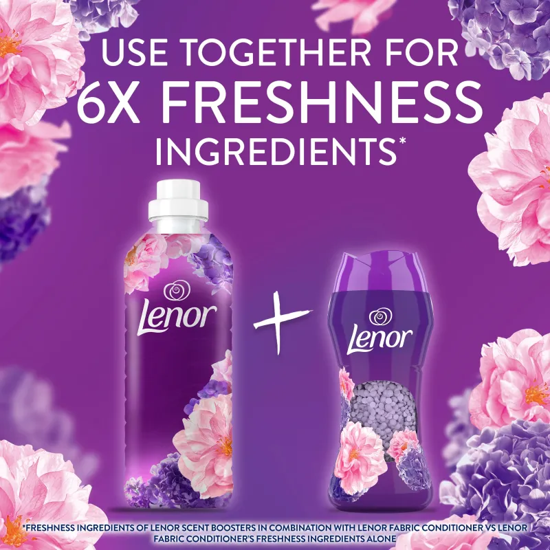 LENOR Veļas Mīkstinātājs Floral Bouquet 2 x 987 ml ,94 Mazgāšanas Reizēm,