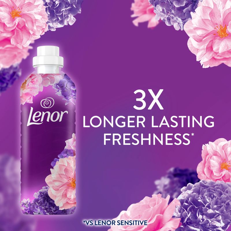 LENOR Veļas Mīkstinātājs Floral Bouquet 2 x 987 ml ,94 Mazgāšanas Reizēm,
