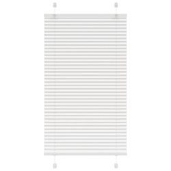 vidaXL Plisēta žalūzija balta 70x150 cm auduma platums 69,4 cm