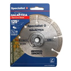 Disks dimanta galactica 125x10x22.2mm