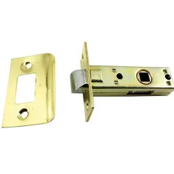 Iemontējamā slēdzene Siba 10145 BP, misiņa pārklājums, zelta krās.