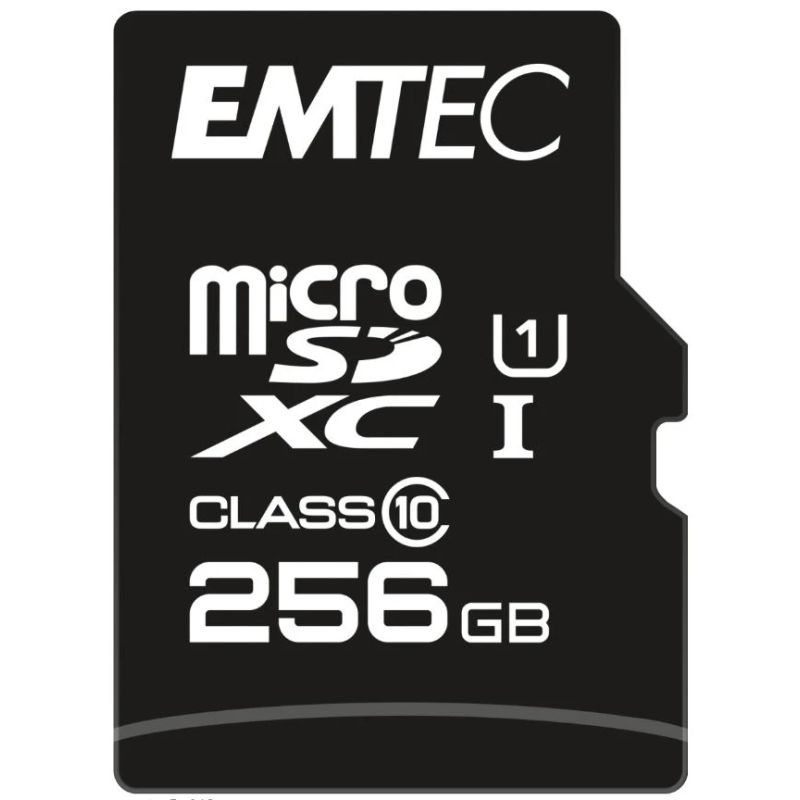 Emtec MicroSDXC 256GB UHS-I U1 EliteGold
