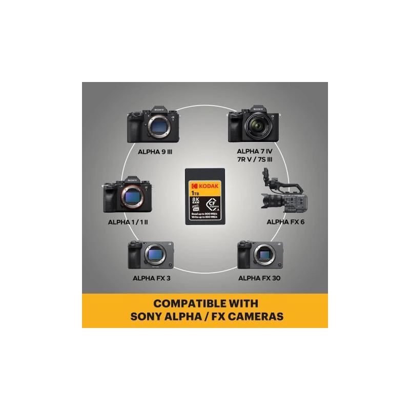 Kodak CFexpress Type A 480GB EKMCFXA480GK