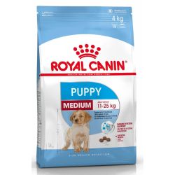 Barība kucēniem royalcanin medium 1kg