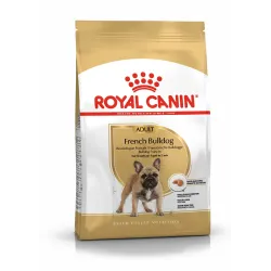 Сухой корм для собак Royal Canin Bulldog French Adult, курица-свинина, 3 кг