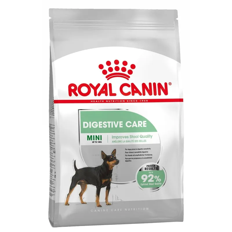 Sausā suņu barība Royal Canin Mini Digestive Care, vistas gaļa, 3 kg