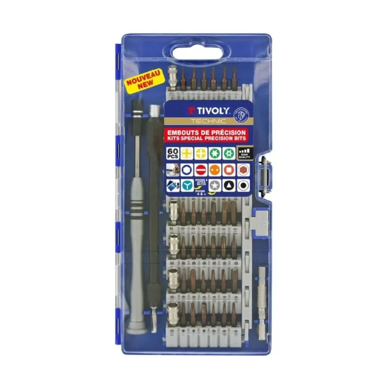 Uzgaļu komplekts TIVOLY 60 gab.