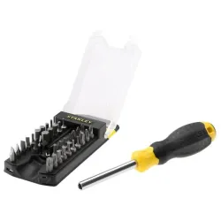 Skrūvgriezis Stanley Multibit Screwdriver Set, 22.8 cm, 34 gab.