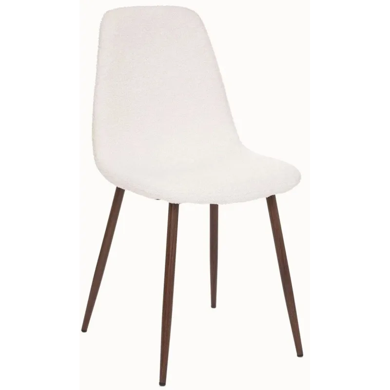 Ēdamistabas krēsls Atmosphera Roka 185105D, brūna-balta, 51 cm x 44 cm x 85 cm