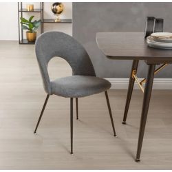 Стул для столовой Atmosphera Raven, серый, 4 шт.