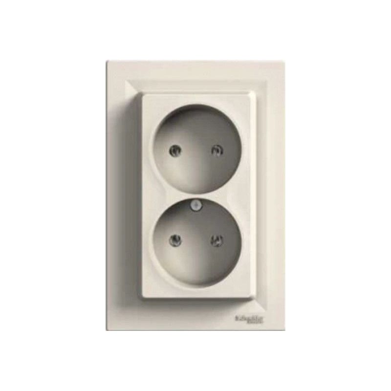 Rozete schneider asfora 1+1 krem