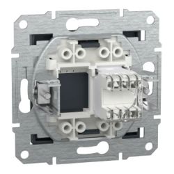 Data ligzda asfora 1xrj45 antracīts