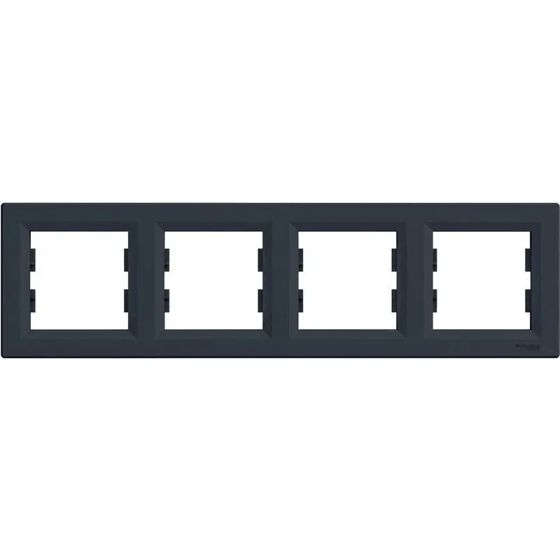 Rāmis 4PL Schneider Electric Asfora, melna krās.