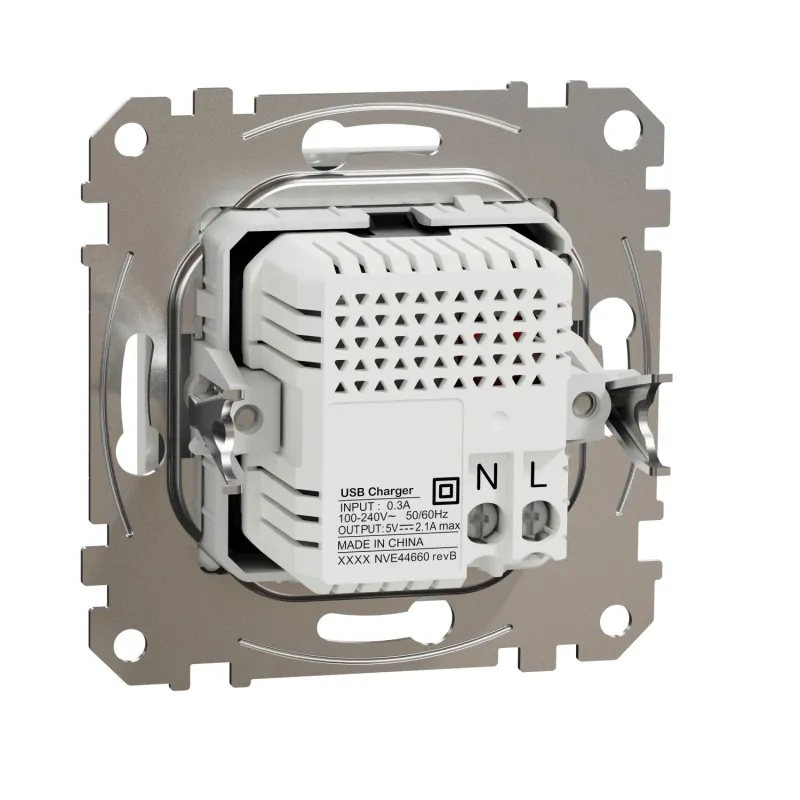 Lādētājs usb sedna a+a 2.1a balts