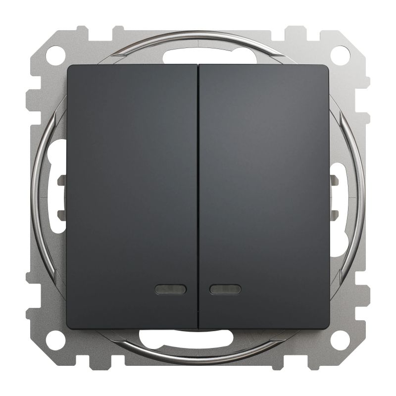 Slēdzis 10ax antracīts