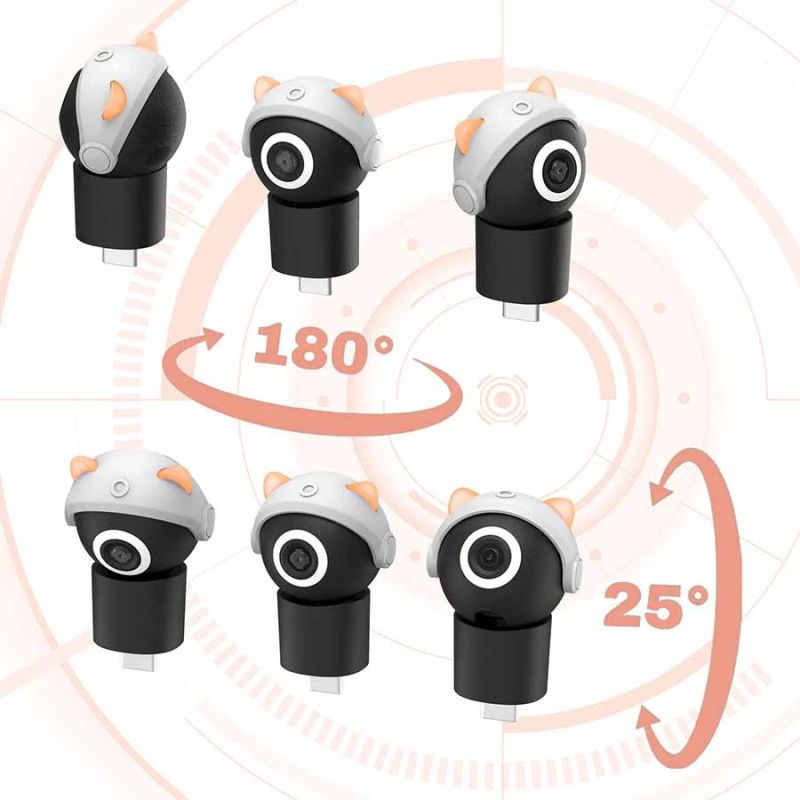 Subsonic Playcam 1080 2in1 HD Mini Camera For Nintendo Switch 2 Red