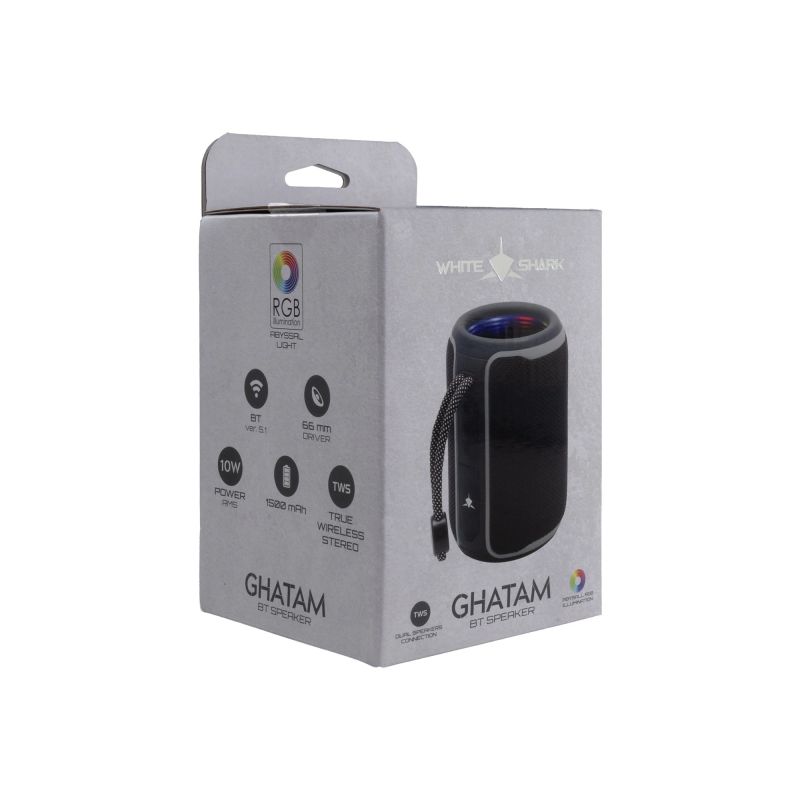 White Shark GBT-3007 Ghatam Black-Grey