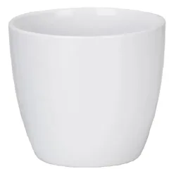 Gėlių vazonas Scheurich Alaska 27811, keramika, balta sp.