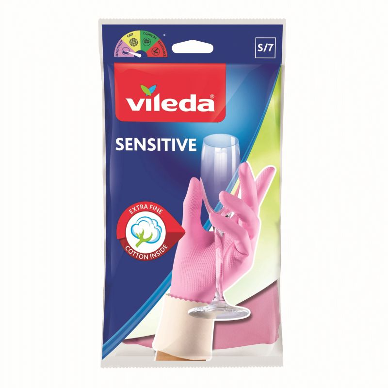 Cimdi mājsaimniecības sensitive vileda s