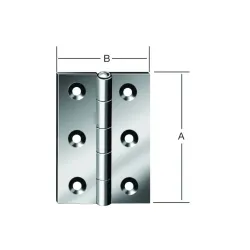 Петля для окон Vorman, 6 см, 0.14 см