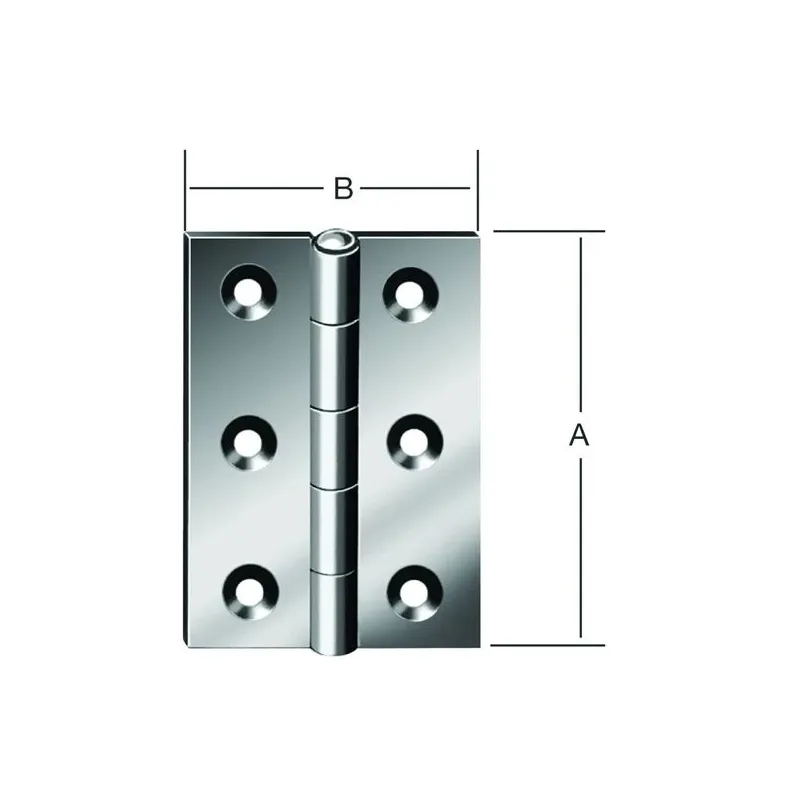 Eņģes logiem Vorman, 6 cm, 0.14 cm