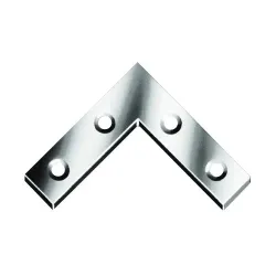 Kinnitusnurk Vorman, 12 cm x 2 cm, tsink v.