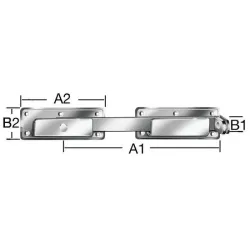 Āķis Vorman, pelēka krās., 34 cm