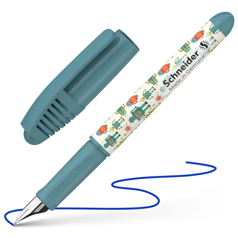 Tintes pildspalva Schneider ZIPPI 168922, kreiļiem-labročiem, daudzkrāsaina