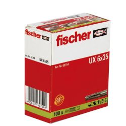 Dībelis ux6x35 kast. 100 gab