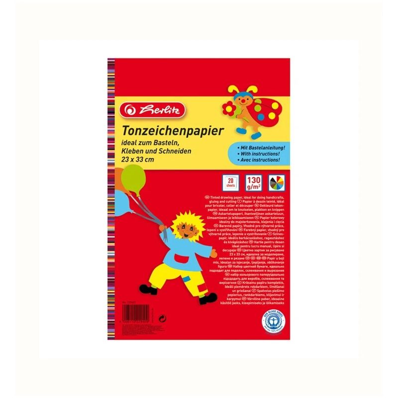 Aplikāciju papīrs 23x33cm 20lpp