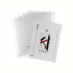 Mapes Herlitz 5924105, 31 cm x 22 cm, A4, 10 gab. Caurspīdīga krās.