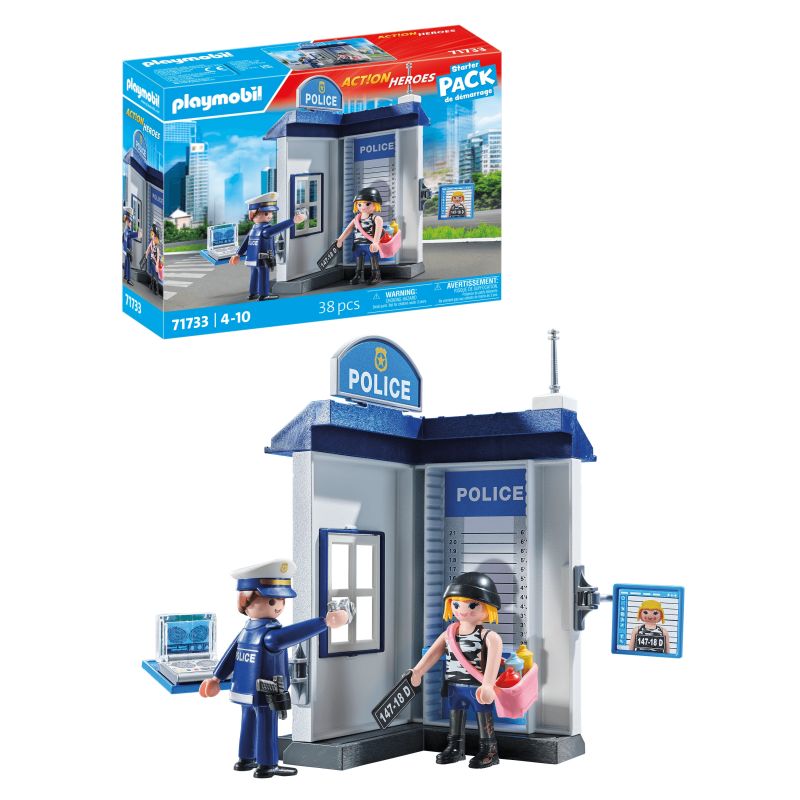 PLAYMOBIL Starter Pack Police Room
