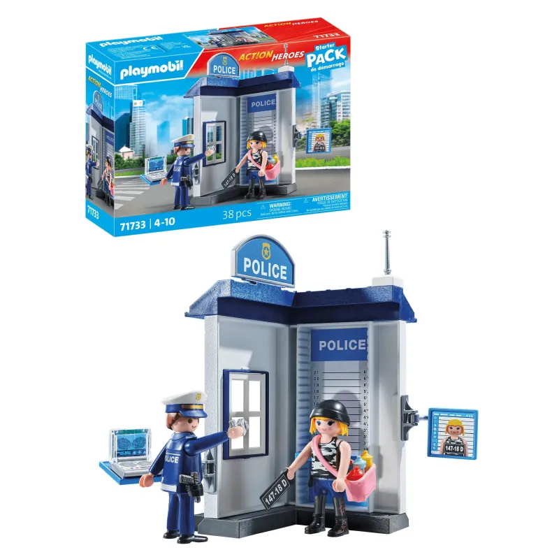 PLAYMOBIL Sākuma komplekts Policijas istaba