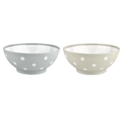 Bļoda punkt.plastm.daž.krāsas 350ml