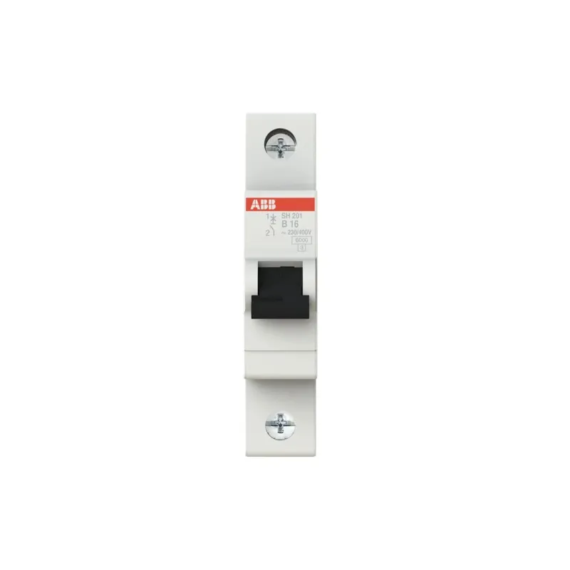 Automātisks slēdzis ABB SH201, 1P, B, 6kA, 16 A
