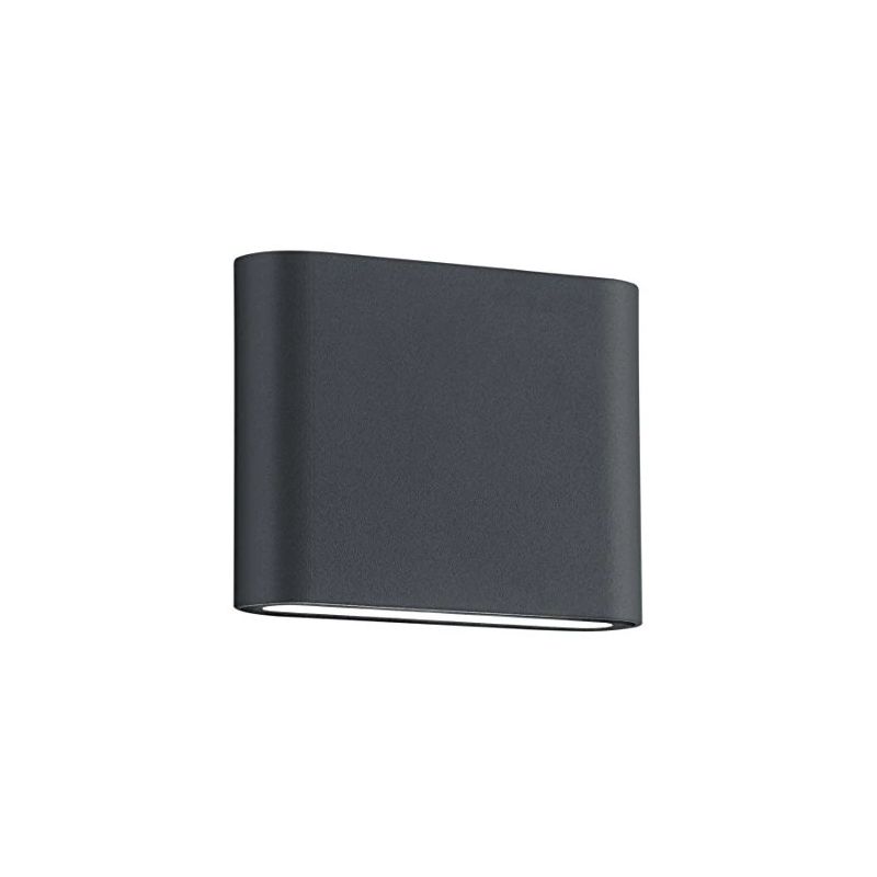 Āra lampa thames ii led 2x2,5w ip54 antr