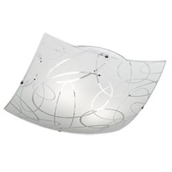 Griestu lampa spirelli 2xe27 balta