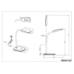 Galda lampa boa r52431187