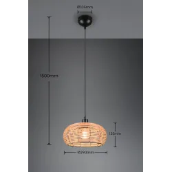 Lampa karināms Trio Inga 312200136, E27