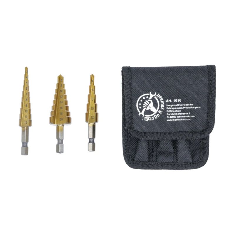 Urbju komplekts hss 3-20mm bgs