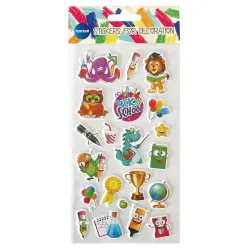 Наклейка Centrum Cartoons 89738, 19 см x 10 см, многоцветный