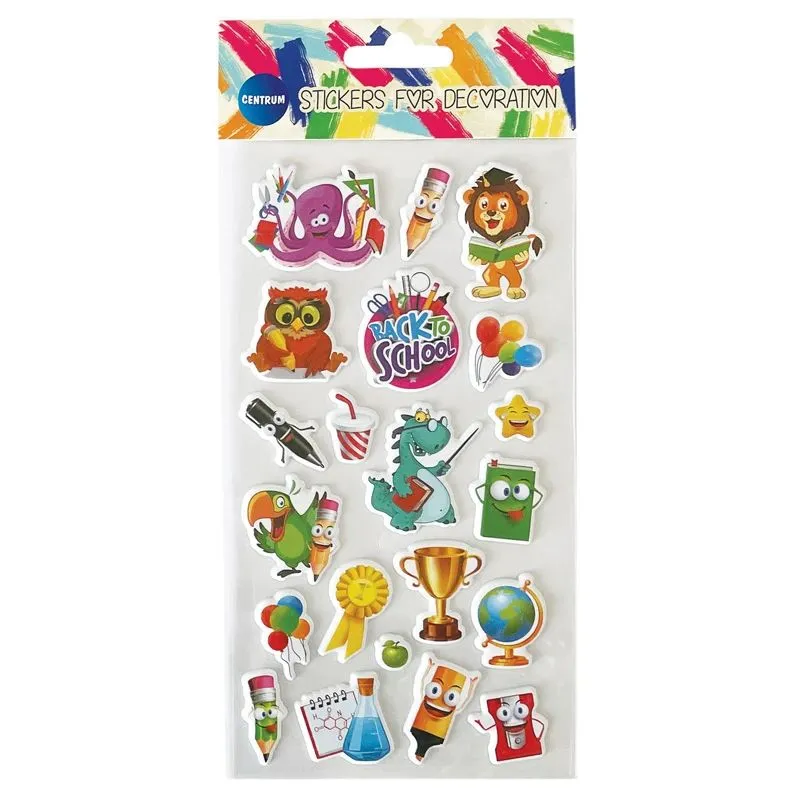 Uzlīme Centrum Cartoons 89738, 19 cm x 10 cm, daudzkrāsaina