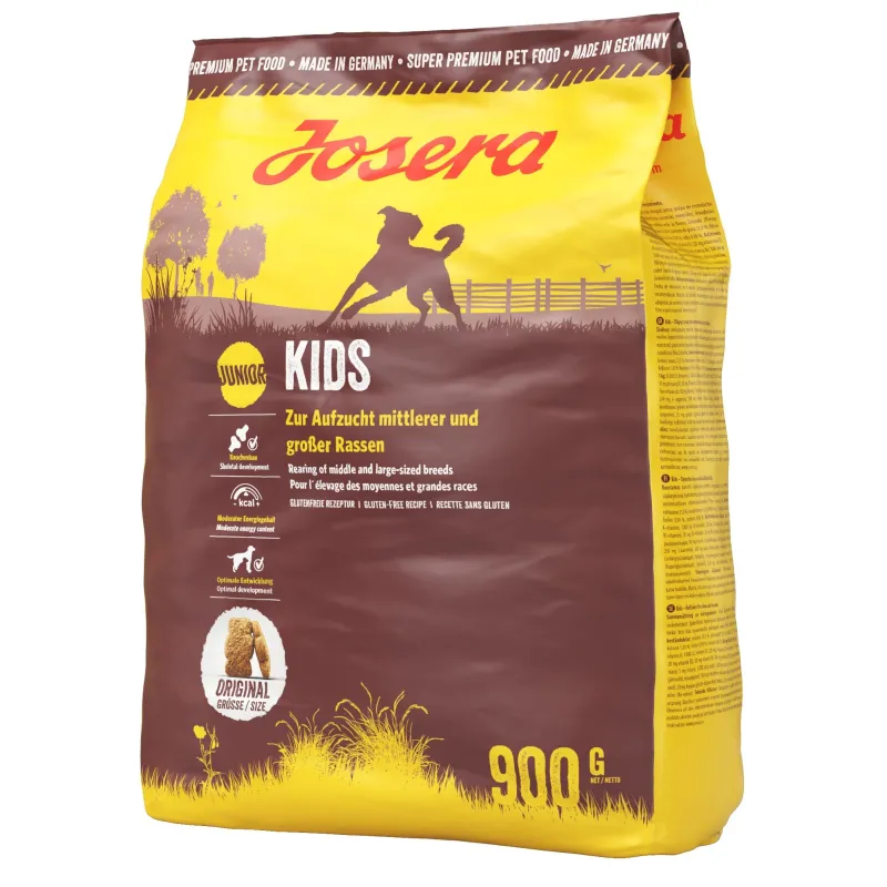 Sausā suņu barība Josera Kids JOS0241, mājputnu gaļa, 0.9 kg