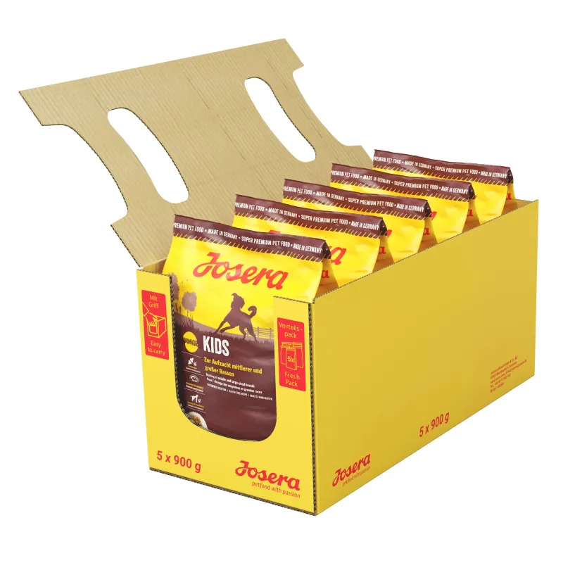 Sausā suņu barība Josera Kids JOS0241, mājputnu gaļa, 0.9 kg