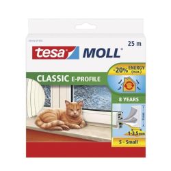 Profils e, balts 9x3,5 25m