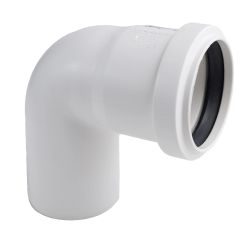 Līkums iekšējais d50x87° balts pp