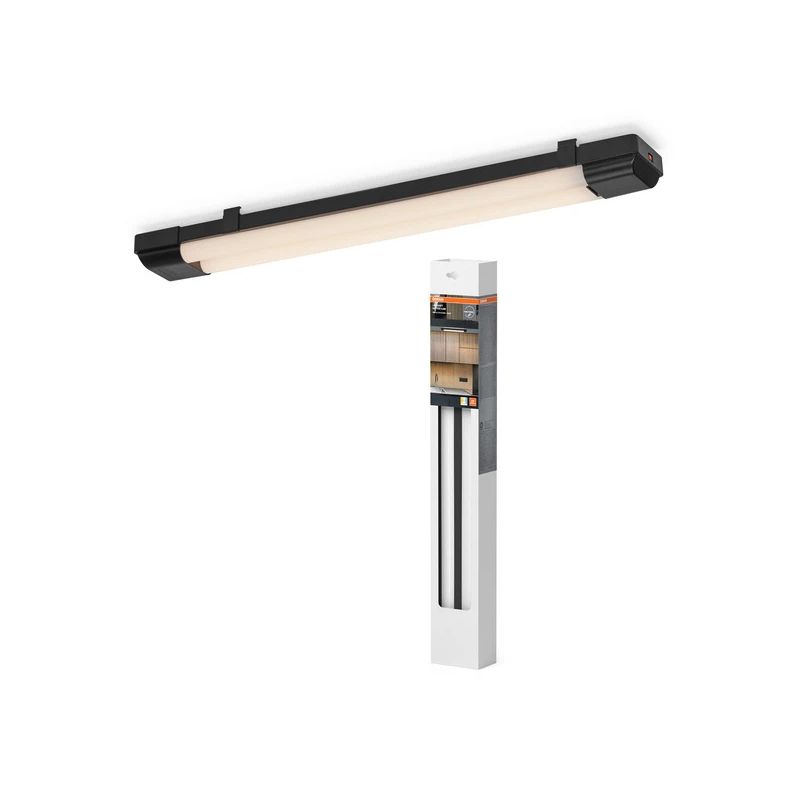 Gaismeklis led 60cm 24w cct melns